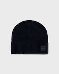 Boss Beanie Beanie Knitted in Blue color