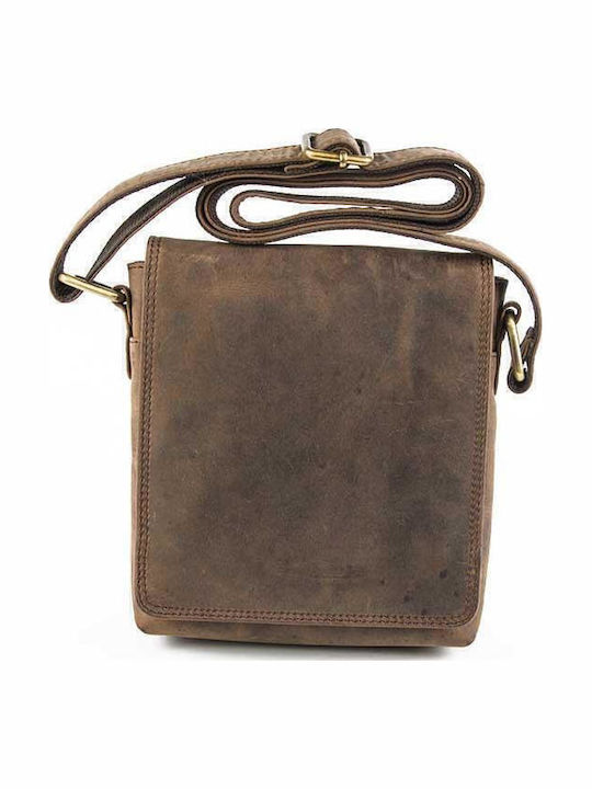 Leather Creations XK Δερμάτινη Ανδρική Τσάντα Ώ...
