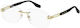 Marc Jacobs Herren Metallisches Brillengestell Gold MARC 750 RHL