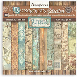 Stamperia Листа Scrapbooking 170гр/кв.м 10 лист...