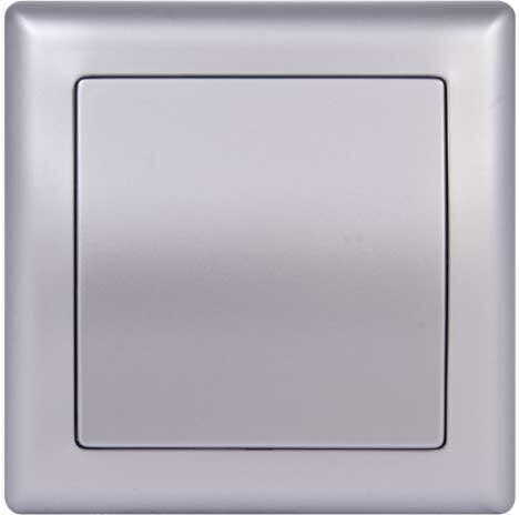 Mutlusan Daria Wall Switch Single Inox