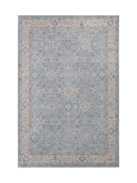 Royal Carpet Tabriz 839 Teppich Rechteckig Synthetisch,Polyester/Cotton/Leather Blue
