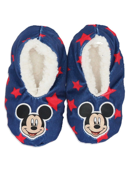 Disney Kids Slippers Navy Blue