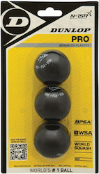 Dunlop Squash Balls 3pcs