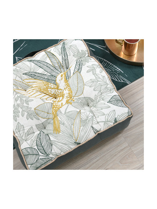 Μαξιλάρα Δαπέδου S-f Botanys Golden 45x45εκ.