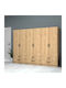 Sechs Türen Kleiderschrank Ricardo Natural Beech 240x51.8x181cm