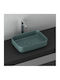 Isvea Countertop Sink Porcelain 50x36cm Perol Green