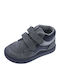 Fester Anatomice Ghete Copii din Piele cu Velcro Gri