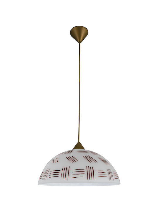 ARlight Pendant Light Brown 30x30cm