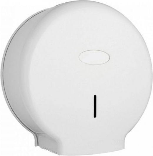 Dacenergy© Dispenser pentru prosoape de hârtie din ABS, role cu un diametru maxim de 24 cm, capacitate un singur rol, hârtie albă, 28x27.5x12 cm