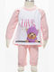 Galaxy Pijama pentru copii De iarnă Pink