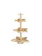 Edelman Christmas Dessert Tower Stands Wooden L25xW24xD43cm.