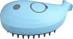 Dog Brush Blue