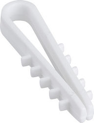 Elmark 500438 Кабелни клипсове за организиране 50бр Бял