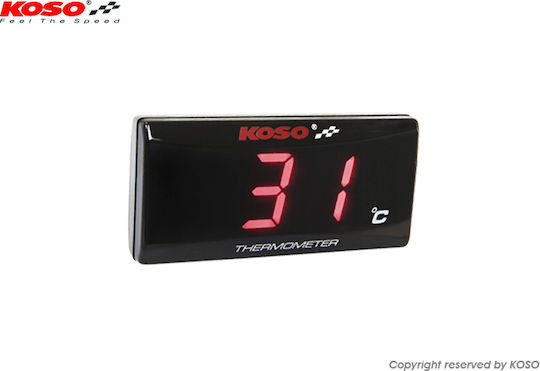 Koso Super Slim Vitezometru digital Vitezometre motocicleta BA024R11-Koso
