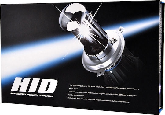 Autoline Car Xenon Kit H3 12V 6000K Cold White