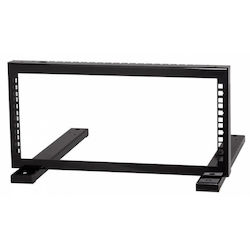 Stalflex Rack Stand 19" 4u Black Str19-4u-b