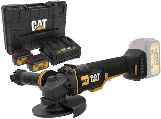 CAT COMBO-13 Winkelschleifer 125mm Batterie 2x4Ah