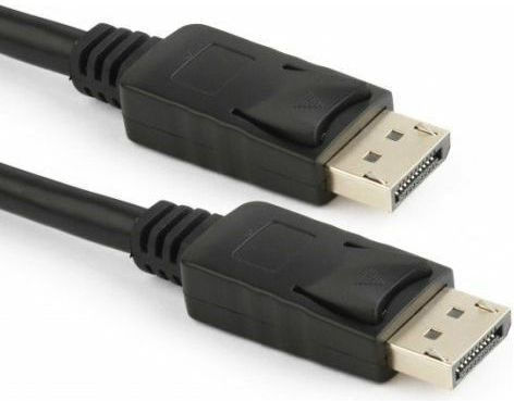 Cable DisplayPort male - DisplayPort male 1.5m Μαύρο
