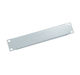 Triton 10'' Blank Panel 1u Black Ral9005