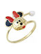 Kontopoulos Kinder Ring aus Gold 9K DK082M