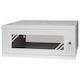 Stalflex Rack Cabinet 19" 4u 450mm Glass Door Gray Rc19-4u-450gg