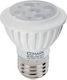 Elmark LED-Lampe 6W für Fassung E27 Warmes Weiß