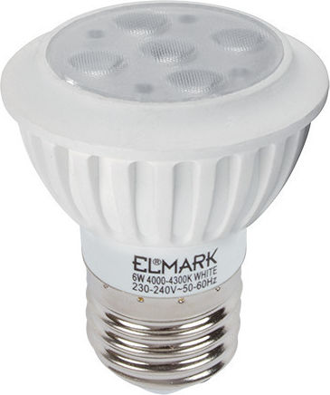 Elmark LED-Lampe 6W für Fassung E27 Warmes Weiß