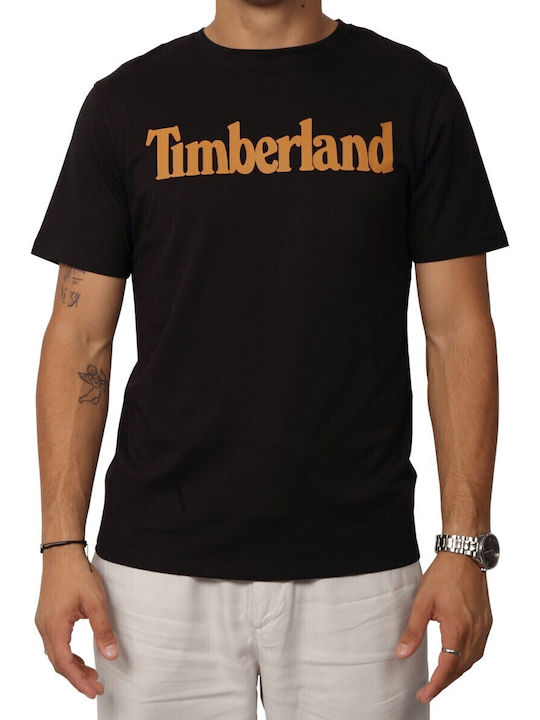 Timberland T-shirt Μαυρο