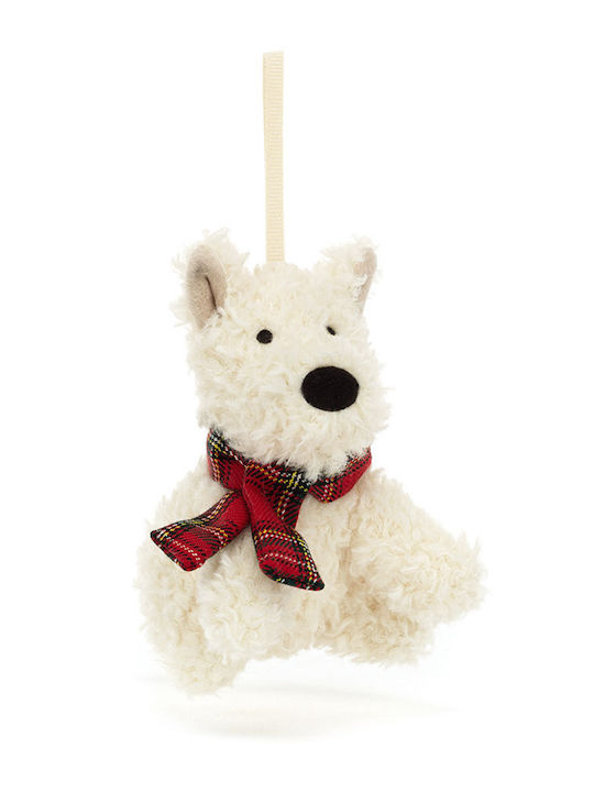 Jellycat Breloc Tesatura Alb
