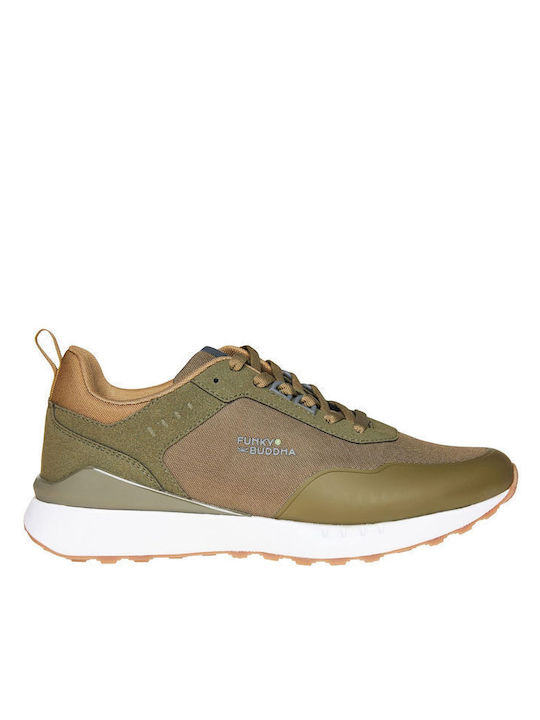 Funky Buddha Ανδρικά Sneakers Πράσινα