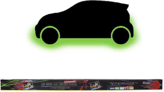 Autoline Exterior Decorative Car Lighting Green Color