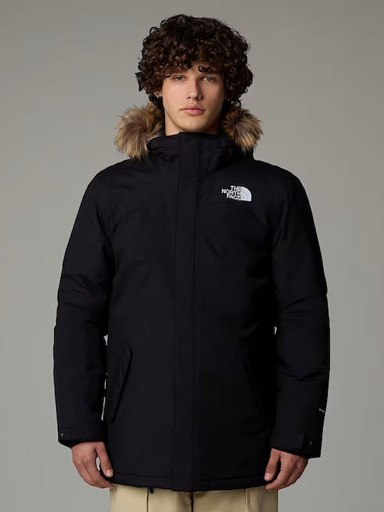 Zaneck Winter Jacket Parka Waterproof and Windproof Tnf Black