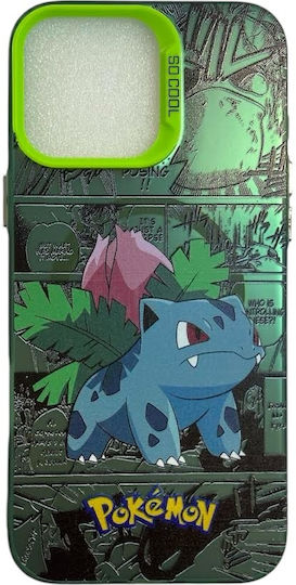 Pokemon Umschlag Rückseite Kunststoff Grün (iPhone 17 Pro Max / iPhone 17 Pro / iPhone 16 Pro Max)