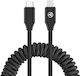 Tellur Extendable Usb-c To Lightning Cable Pd27w Up To 1.8m Black