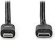 Nedis Lightning Cable Usb 2.0 Apple Lightning 8-pin Usb-c Connector Round Black 2m