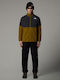 Glacier Men's Fleece Cardigan Moss Green-asphalt Grey
