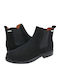 Liesfeld Wildleder Chelsea-Stiefel Herrenstiefel Schwarz
