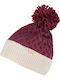 Beanie Feminin Fleece - Polar Căciulă Tricotat în culoarea Fuchsia