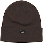 Jack & Jones Beanie Beanie Knitted in Brown color