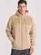 Sweatshirt with Hood Beige