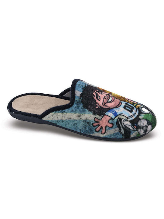 FAME Men's Slipper Blue