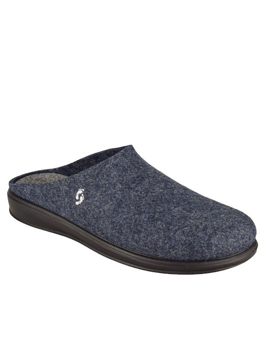 Yfantidis Men's Slipper Blue