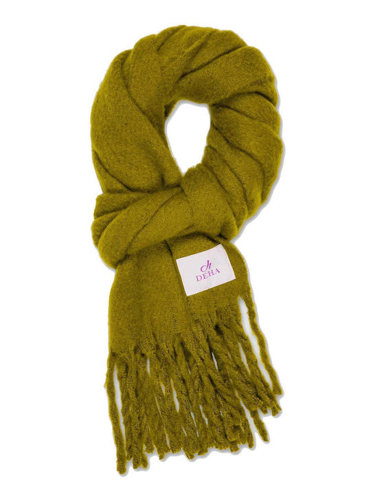 Deha Women's Wool Scarf Green