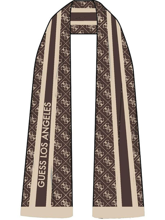 Guess Women's Wool Scarf Brown