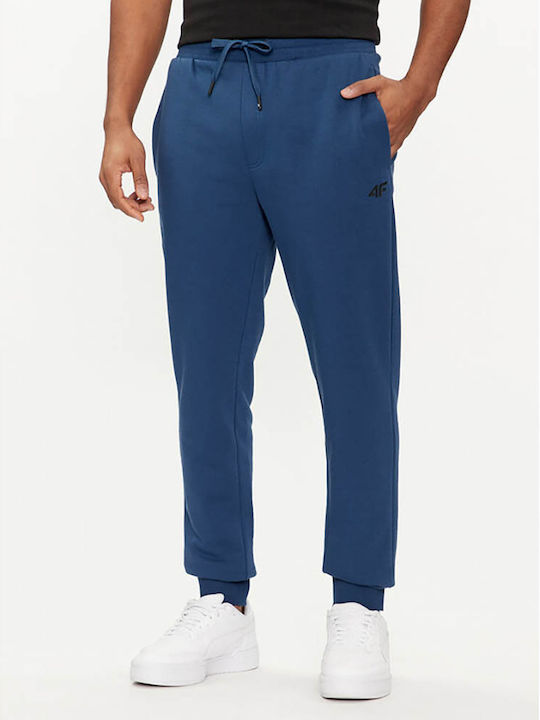 Sweatpants with Elastic Blue