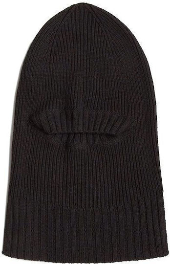 Volles Gesicht Beanie in Schwarz Farbe