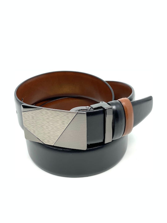 Legend Accessories Men's Belt Double Sided Black