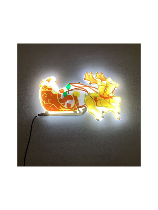 Weihnachtliche Figur Schlitten Διακοσμητική