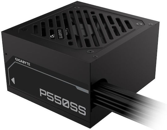 Gigabyte GP-P550SS 550W Μαύρο Τροφοδοτικό Υπολογιστή Full Wired 80 Plus Silver